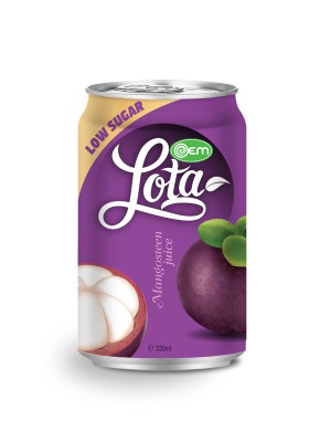 330ml OEM Low Sugar Mangosteen Juice