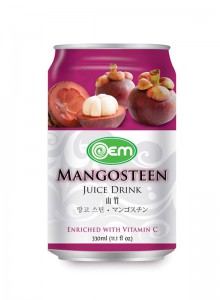 330ml OEM Mangosteen Juice Drink