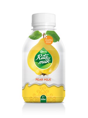 330ml OEM PP bottle Pear Milk