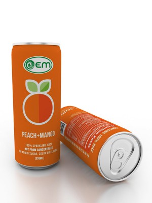 330ml OEM Peach with Mango Juice