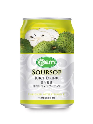 330ml OEM Soursop Juice Drink