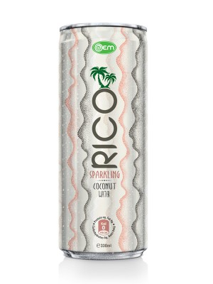 330ml OEM Sparkling Coconut Water