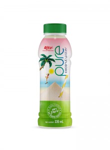 330ml Pet Bottle 100% Pure Organic Coconut Water No Add Sugar