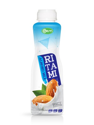 350ml OEM PP bottle Almond Milk