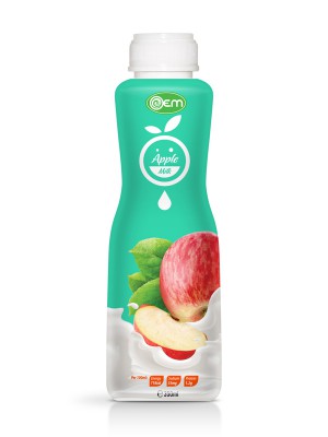 350ml OEM PP bottle Apple Milk