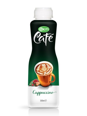 350ml OEM PP bottle Cappuccino Coffee