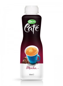 350ml OEM PP bottle Mocha Coffee