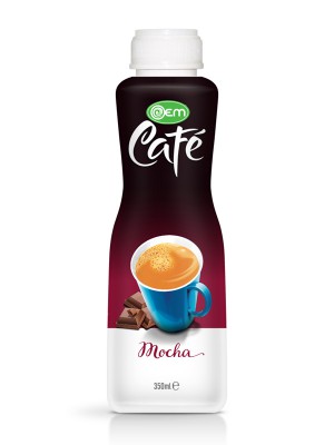 350ml OEM PP bottle Mocha Coffee