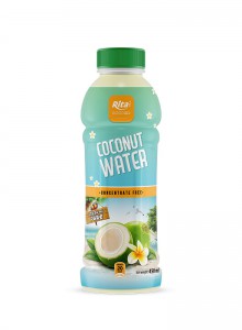Supplier Fresh And Pure Coconut Water 450ml Pet Bottle