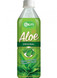 500ml OEM Natural Aloe Vera Drink