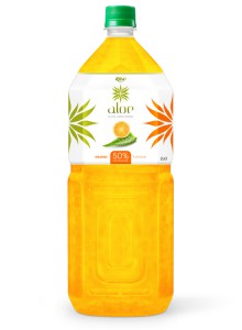 Aloe vera with Orange  juice 2000ml Pet Bottle 