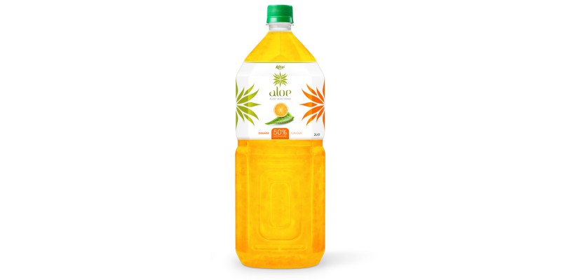 Aloe vera with Orange  juice 2000ml Pet Bottle 