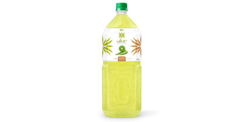 Aloe vera with kiwifruit  juice 2000ml Pet Bottle 