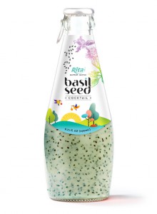 Basil seed 290ml Glass Bottle New 3