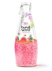 Basil seed 290ml Glass Bottle New 5