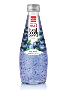 Basil seed 290ml blueberry