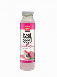 Basil seed Lychee