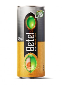 Betel nut Energy drink recovery power 250ml slim cans