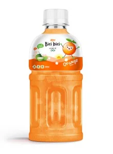 OEM 300ml Pet Bottle Bici Bici Orange Juice Nata De Coco OEM 300ml Pet Bottle Bici Bici Orange Juice Nata De Coco