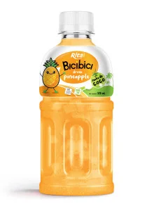 Rita Bici Bici Pineapple Fruit Juice with Nata de Coco 320ml PET Bottle