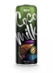 Coco Milk have durian flavour in tin can 330ml