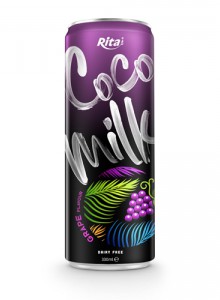 Coco Milk have grape flavour  330ml