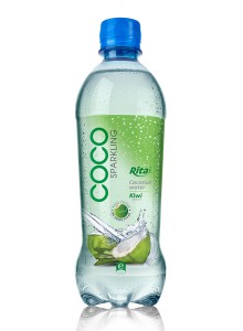 OEM Coco Sparkling kiwi flavour 450ml Pet bottle