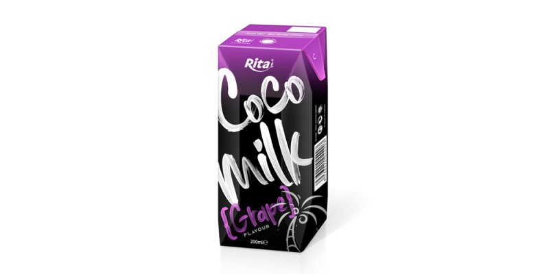 Coco and Grape  Milk  