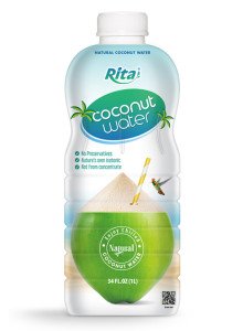 Coco water natural 1L PP circle
