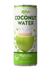 Coconut water with matcha 250ml