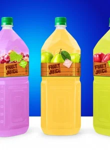 Design Pet Bottle 2L tropical fruit drinks Design Pet Bottle 2L tropical fruit drinks