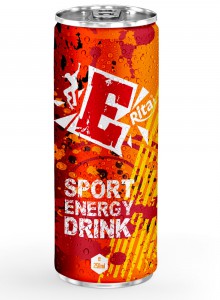 Energy drink 250ml aluminum canned  2