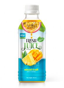 Fresh natural mix fruit juice