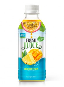 Fresh juice 350ml Pet Mixed fruit