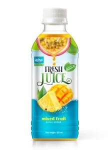 Fresh natural mix fruit juice