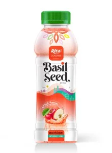OEM Basil seed drink apple OEM Basil seed drink apple