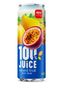 Rita NFC Mixed Fruit Juice Drink 320ml Sleek Can