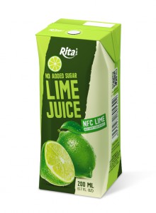 No sugar Limejuice 200mlaseptic