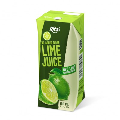 No sugar Limejuice 200mlaseptic