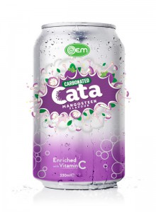 OEM Carbonated Mangosteen Flavor Drink