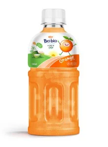 Bici Bici With Nata De Coco With Orange Pet Bottle 300ml Bici Bici With Nata De Coco With Orange Pet Bottle 300ml