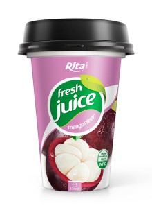 Mangosteen juice in pp cup 330ml