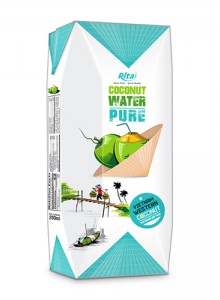 Paper box 200ml Coconut water