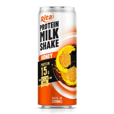 Protein Milk shake 320ml sleek can NEW 2