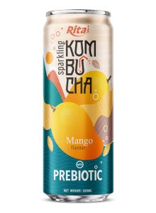 Sparkling Kombucha Prebiotic 320ml can 03
