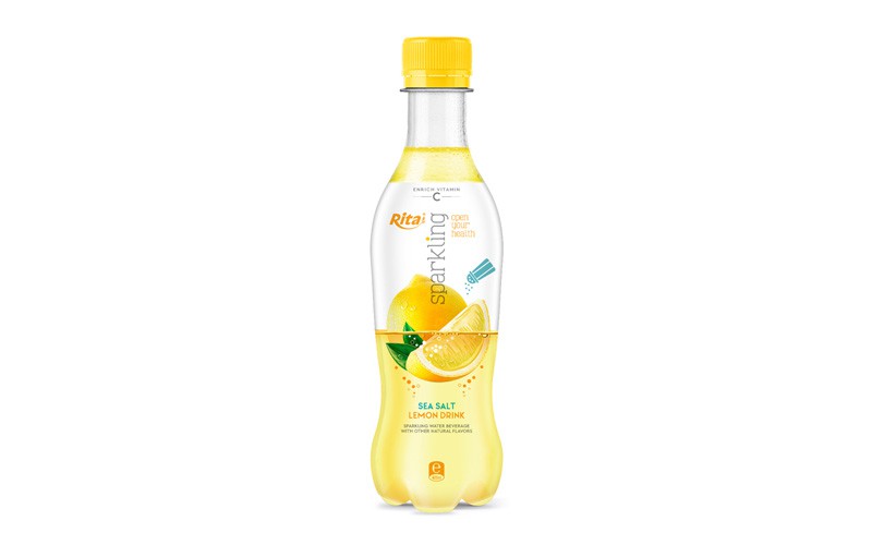 Sparkling fruit lemon 400ml Pet bottle