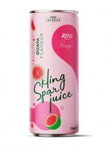 Sparkling guava juice