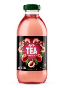 Tea drink 500ml glass bottle 01