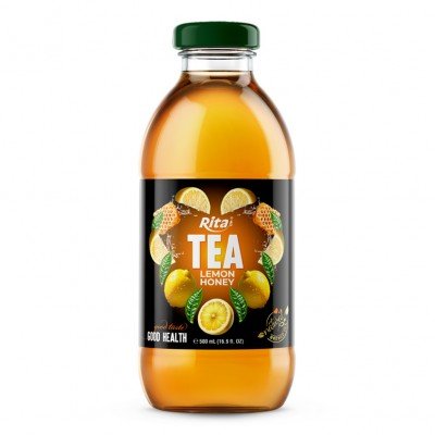 Tea drink 500ml glass bottle 02