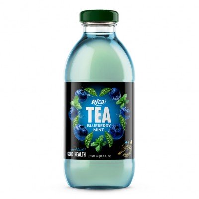 Tea drink 500ml glass bottle 03